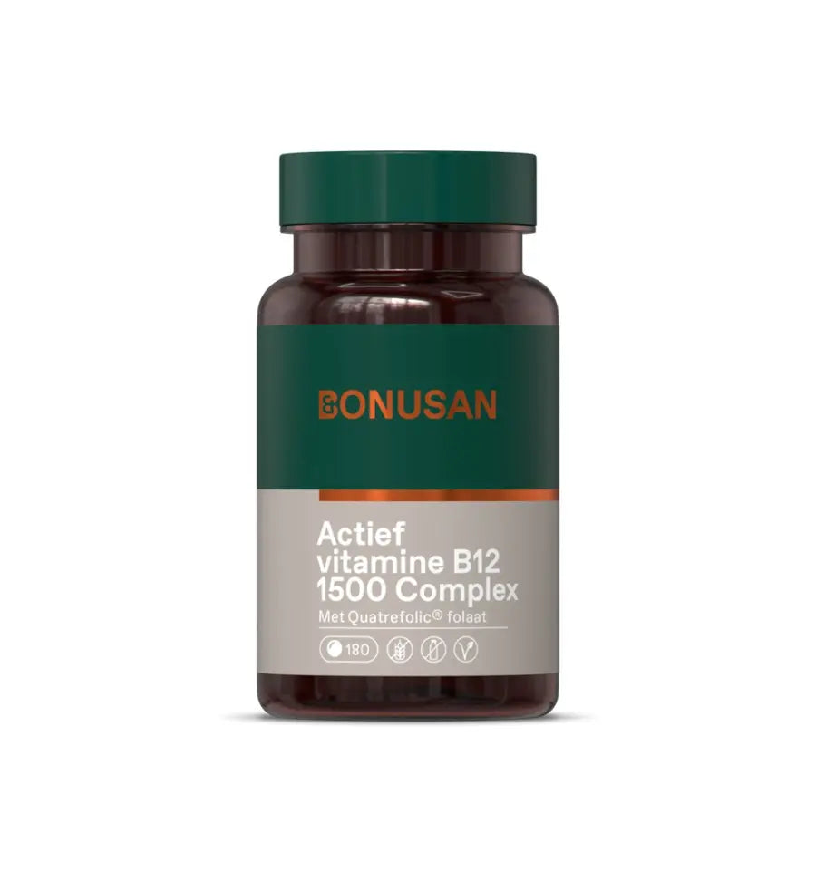 Bonusan Actief vitamine B12 1500 Complex 180 tabletten