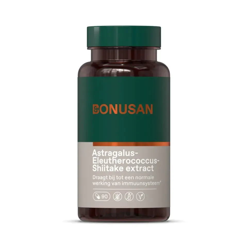 Bonusan Astragalus-Eleutherococcus-Shiitake extract 90 capsules