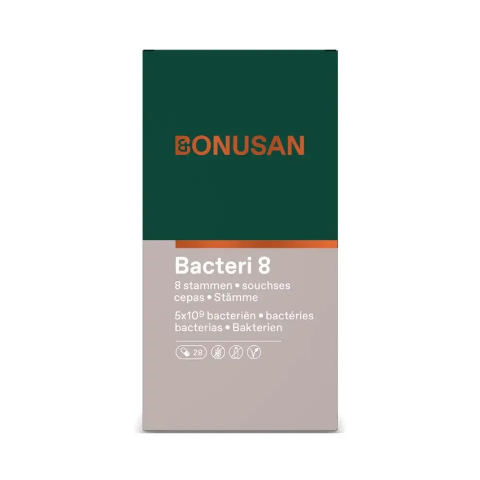 Bonusan Bacteri 8 28 capsules (afbeelding 1)