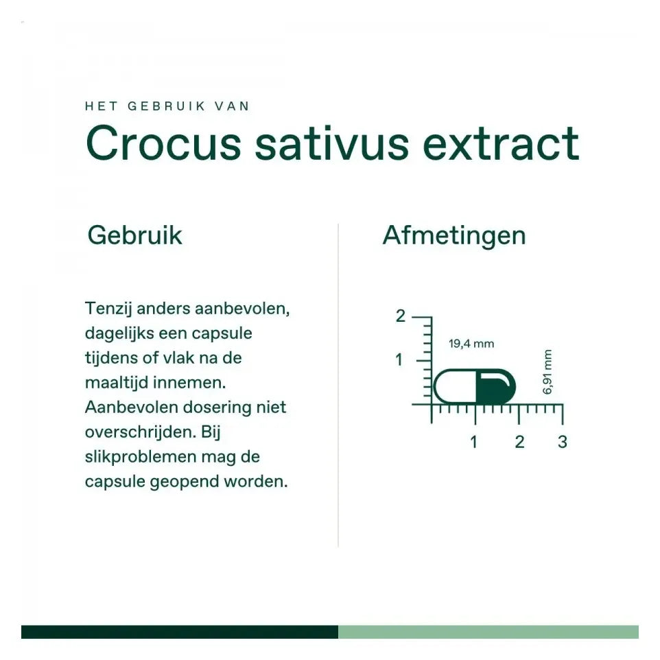 Bonusan Crocus Sativus Extract 60 vcaps