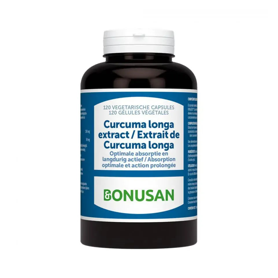Bonusan Curcuma longa extract 120 capsules