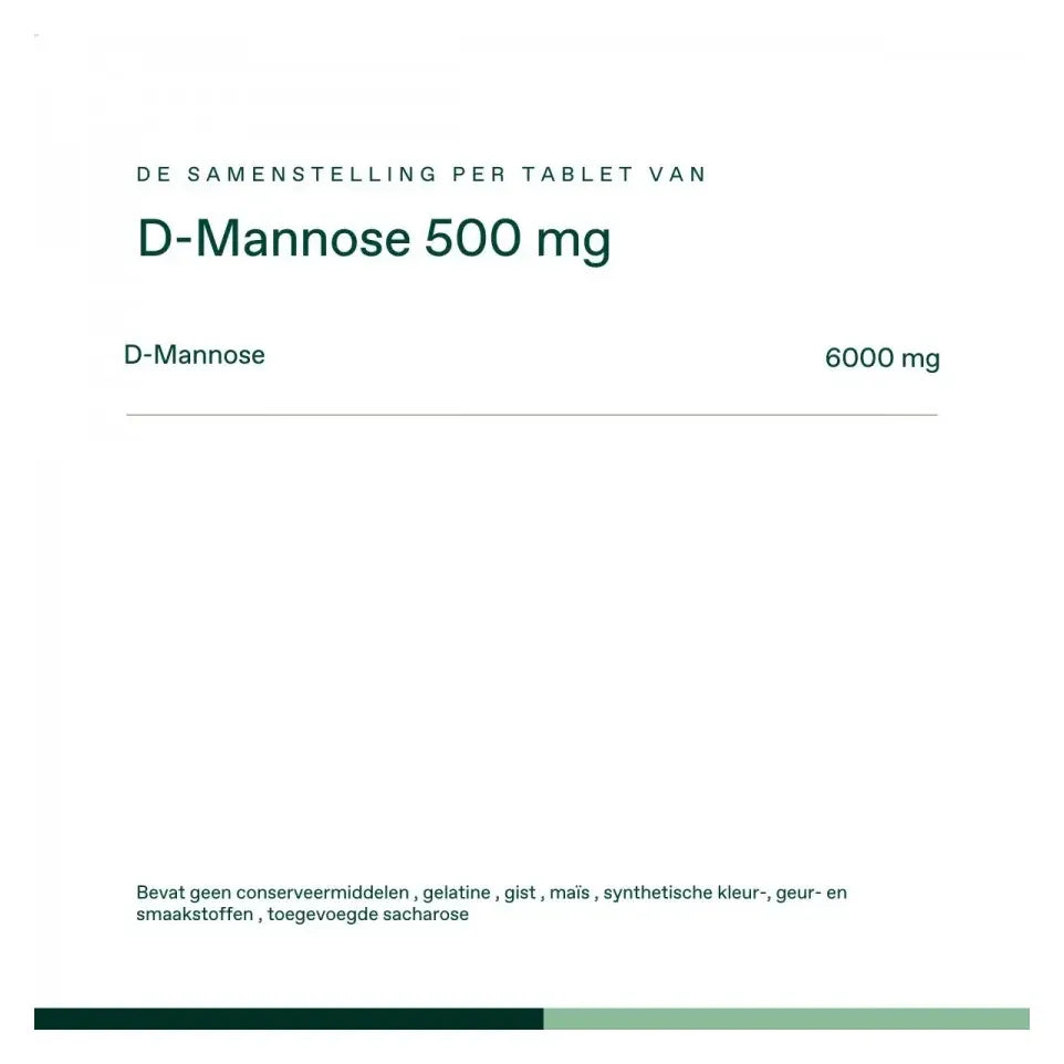 Bonusan D-Mannose 500 120 tabletten