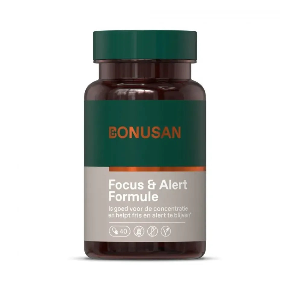 Bonusan Focus en alert formule 40 capsules