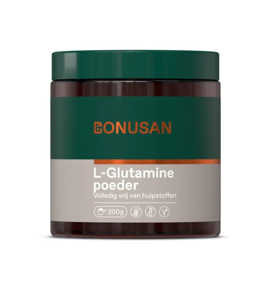 Bonusan L-Glutamine poeder 200 gram