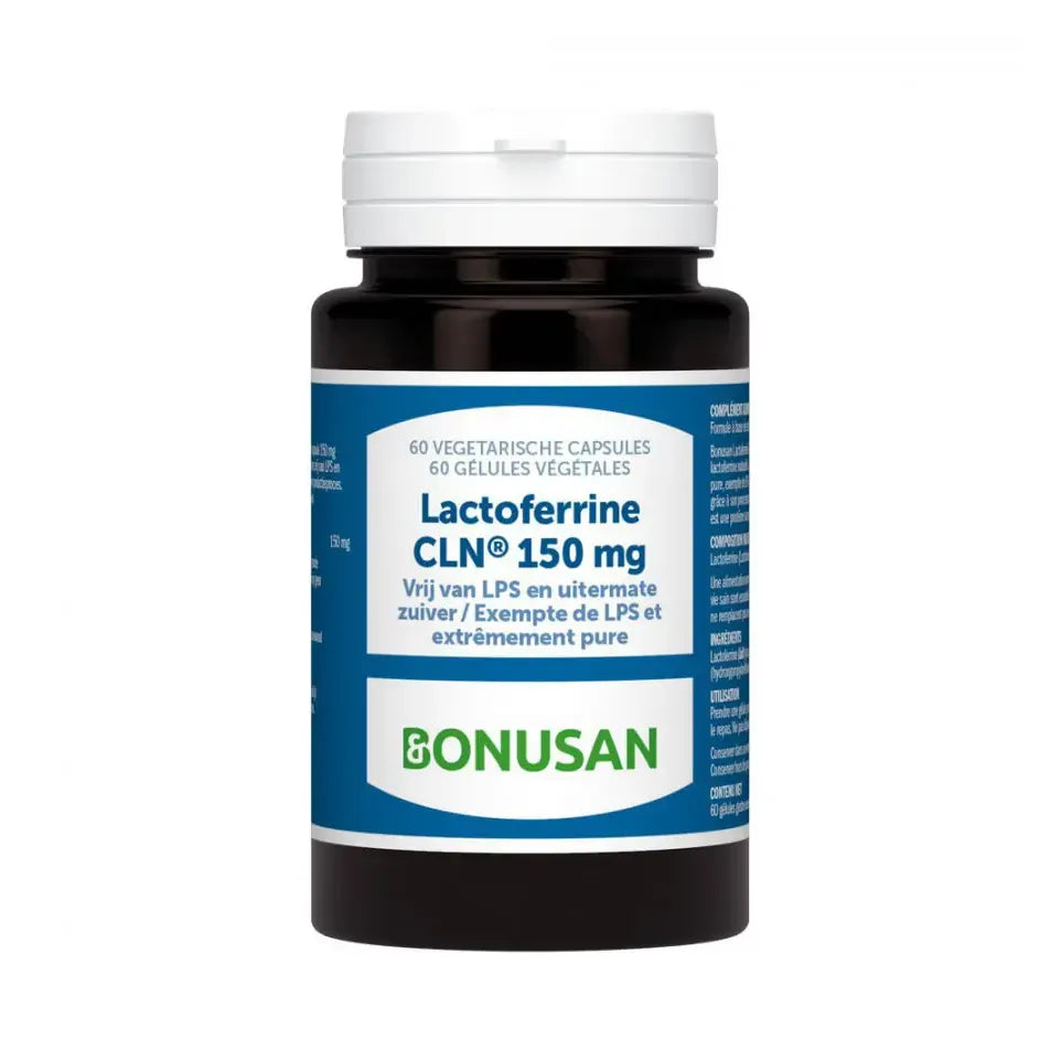 Bonusan Lactoferrine CLN 150 mg België 60 vcaps