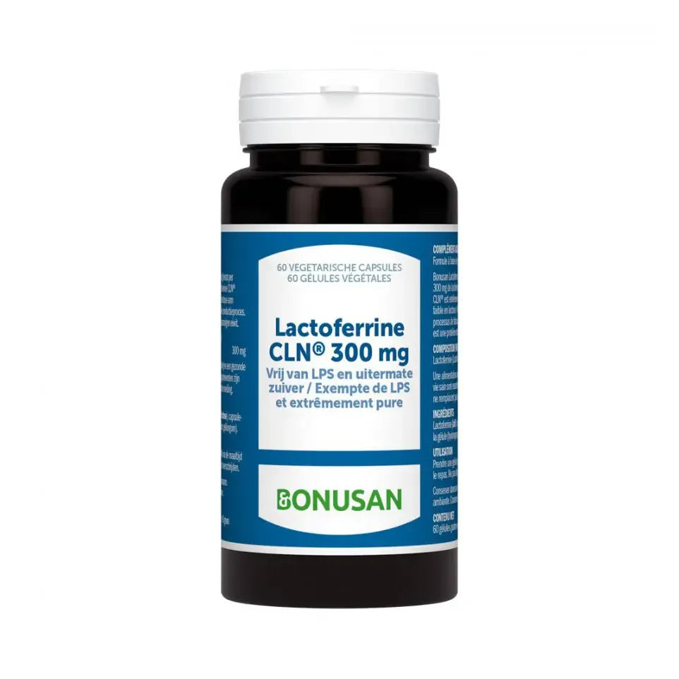 Bonusan Lactoferrine CLN 300 mg België 60 vcaps