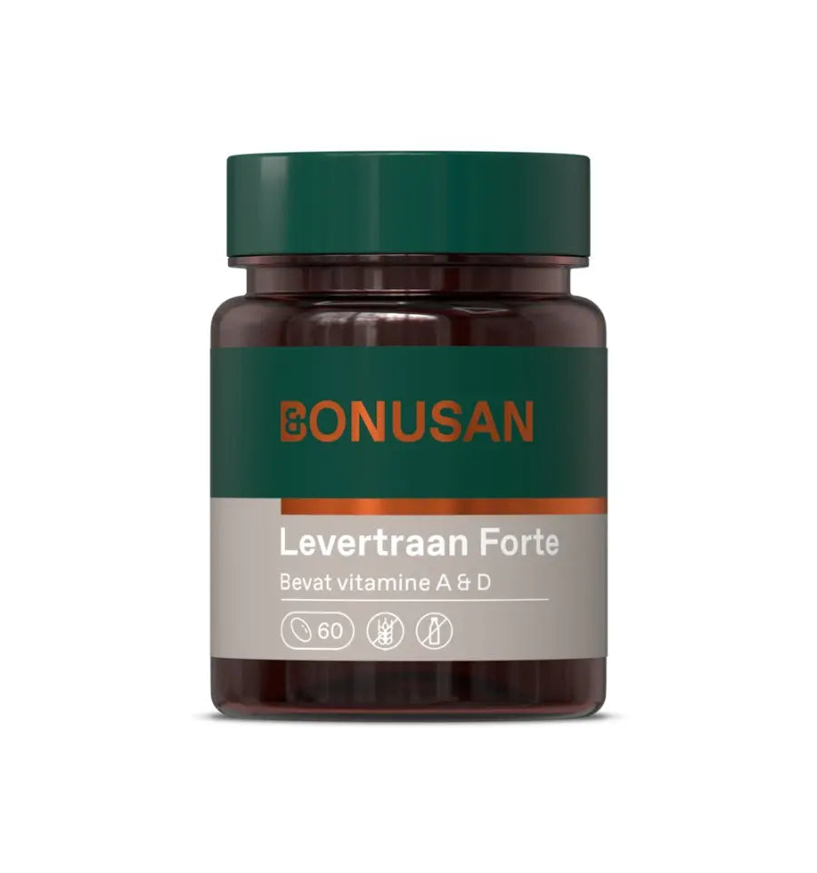 Bonusan Levertraan forte 60 softgels