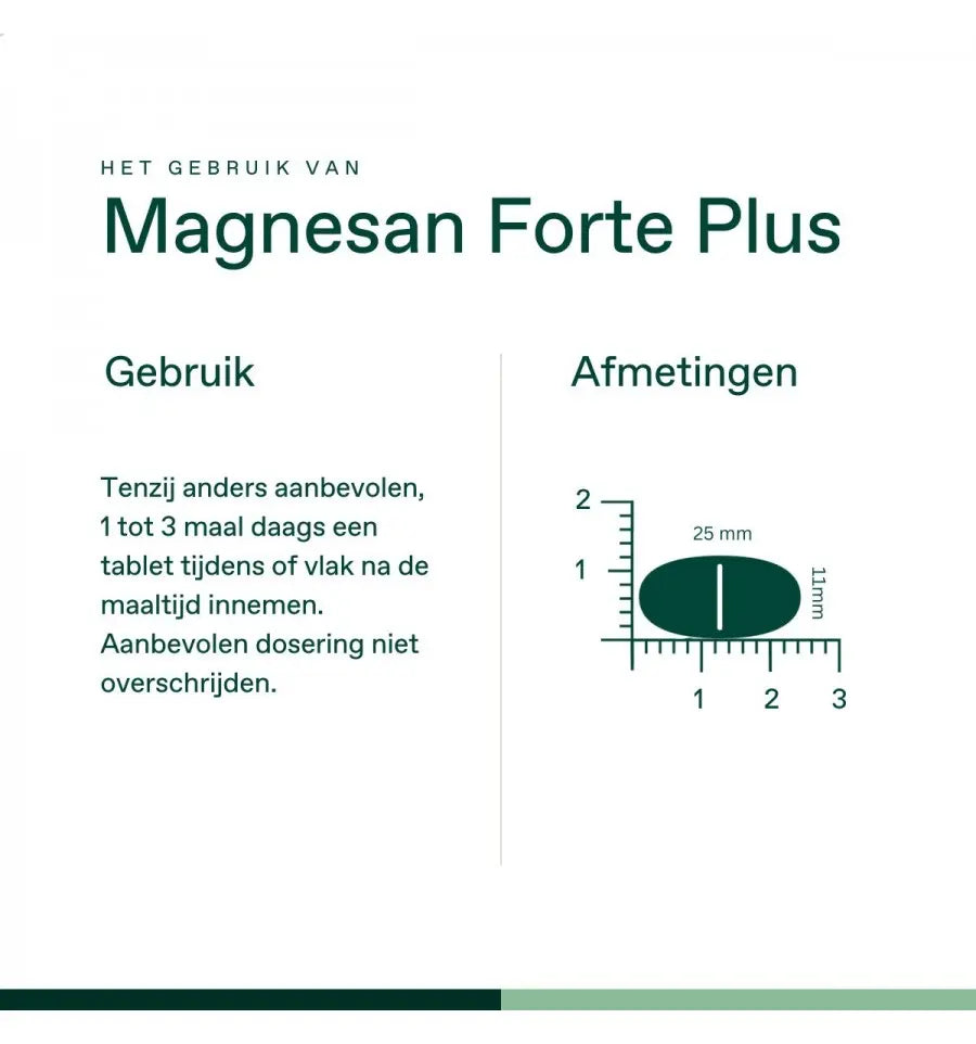 Bonusan Magnesan Forte plus 60 tabletten (afbeelding 5)