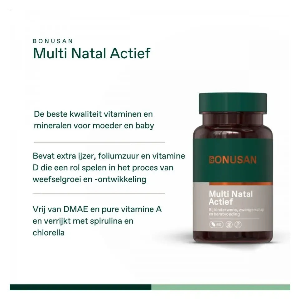 Bonusan Multi Natal Actief 60 tabletten