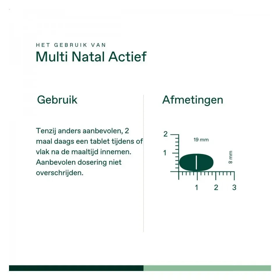 Bonusan Multi Natal Actief 60 tabletten