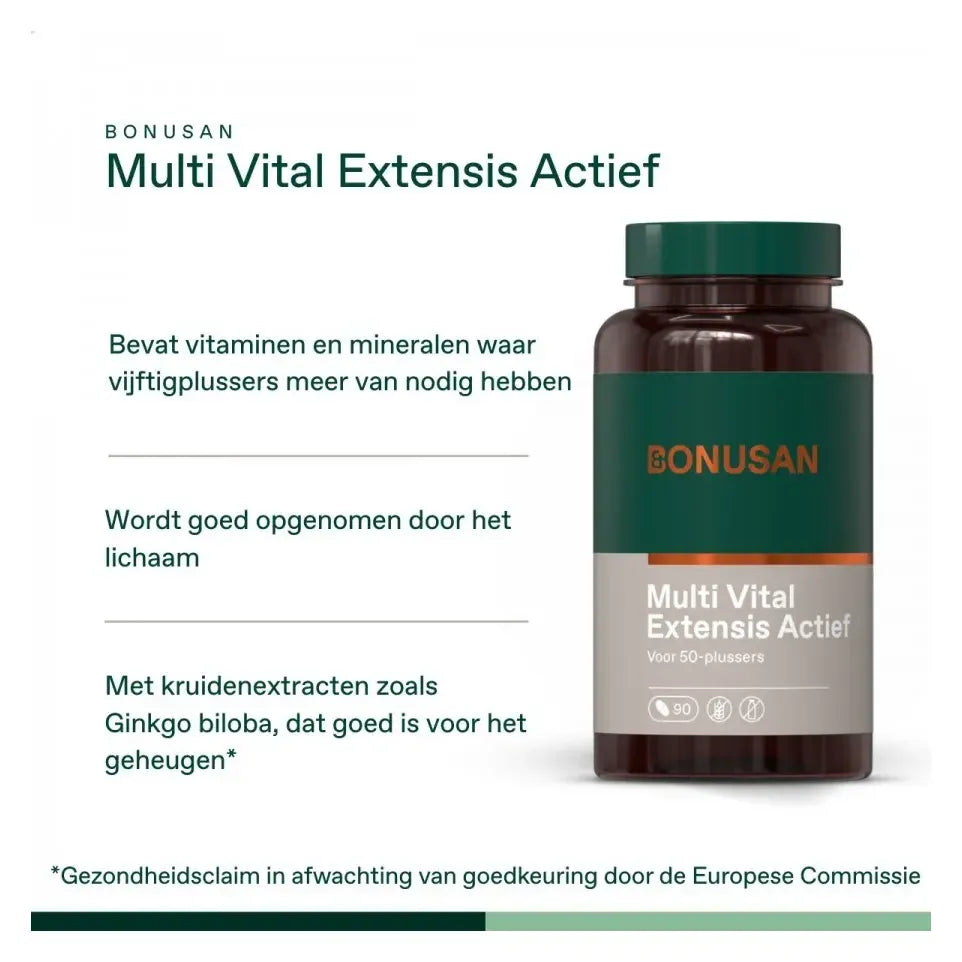 Bonusan Multi Vital Extensis Actief 90 tabletten