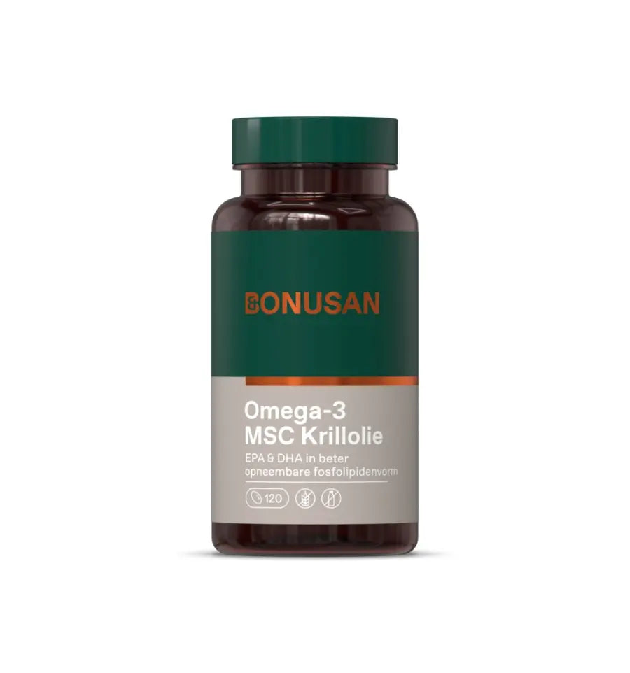 Bonusan Omega 3 krill olie 120 softgels