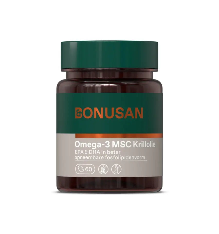 Bonusan Omega 3 krill olie 60 softgels