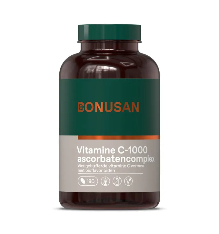 Bonusan Vitamine C 1000 ascorbatencomplex 180 tabletten