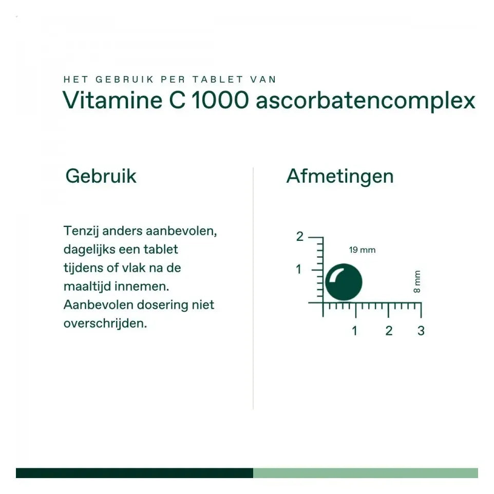 Bonusan Vitamine C-1000 ascorbaten 1 x 90 tabletten (afbeelding 5)