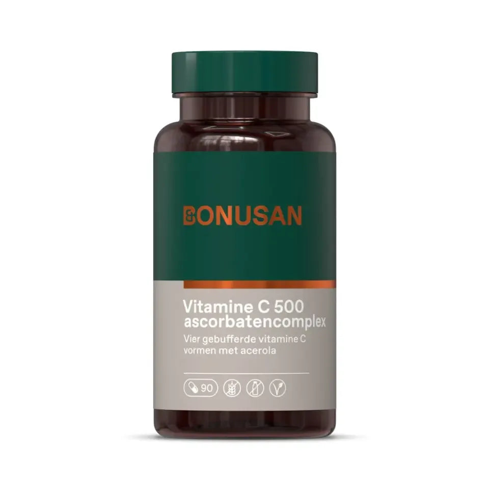 Bonusan Vitamine C 500 ascorbatencomplex 90 capsules