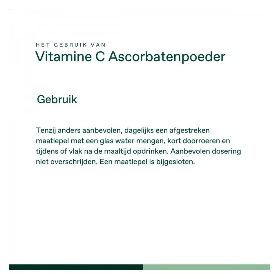 Bonusan Vitamine C ascorbatenpoeder 250 gram