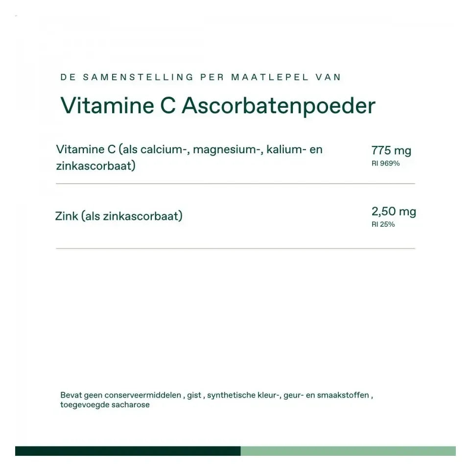 Bonusan Vitamine C ascorbatenpoeder 250 gram