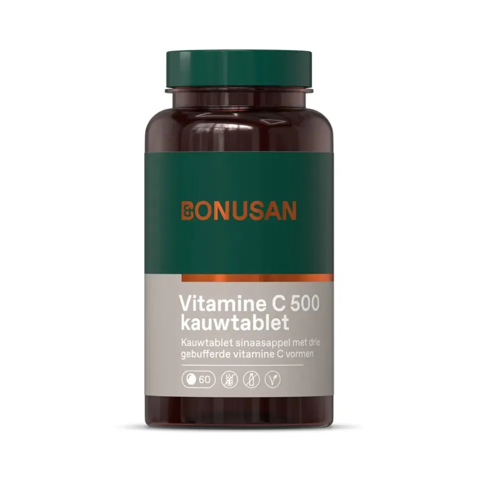 Bonusan Vitamine C 500 60 kauwtabletten