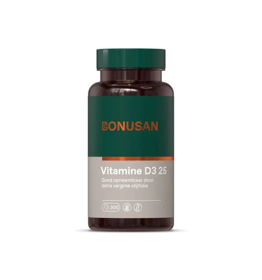 Bonusan Vitamine D3 25 300 softgels