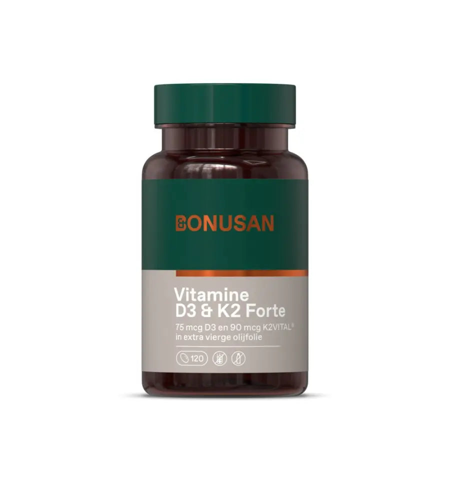 Bonusan Vitamine D3 & K2 Forte 120 softgels