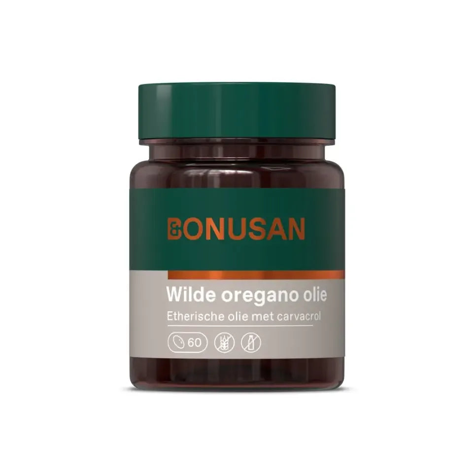 Bonusan Wilde oregano olie 60 softgels