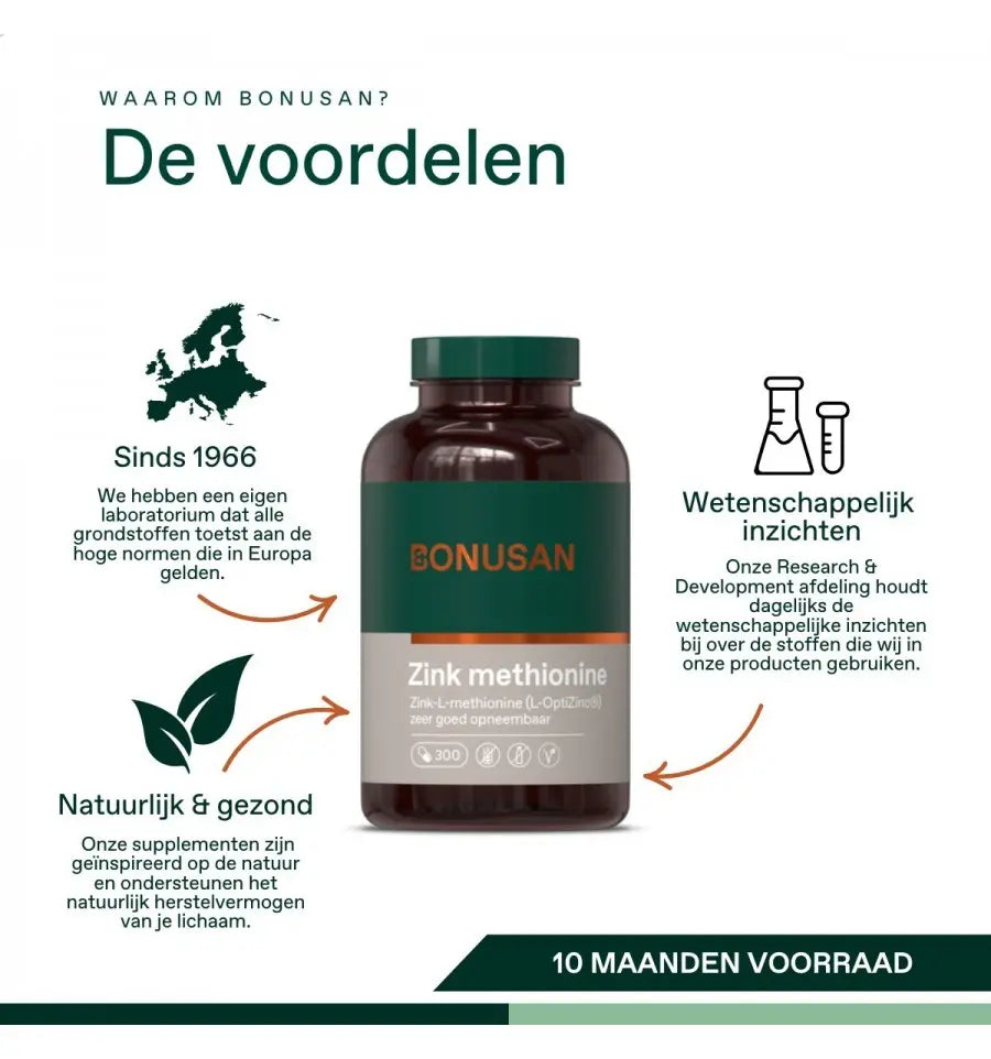 Bonusan Zink methionine 90 vcaps (afbeelding 7)