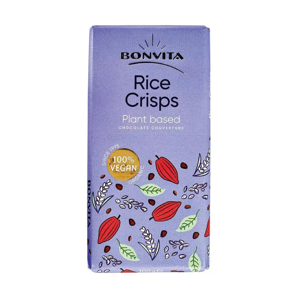 Bonvita Rijstmelk chocolade rice crispy 100 gram