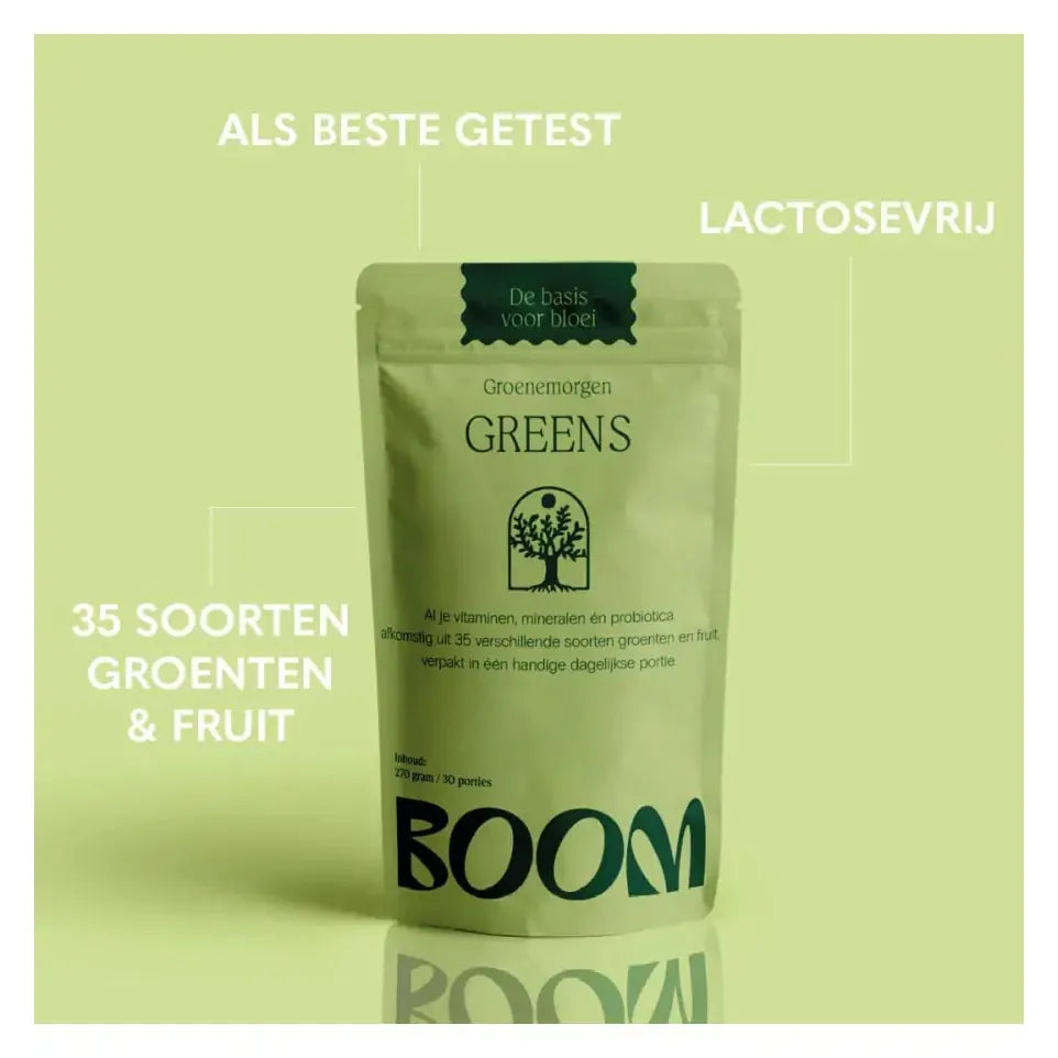 Boom Groenemorgen Greens 270 gram
