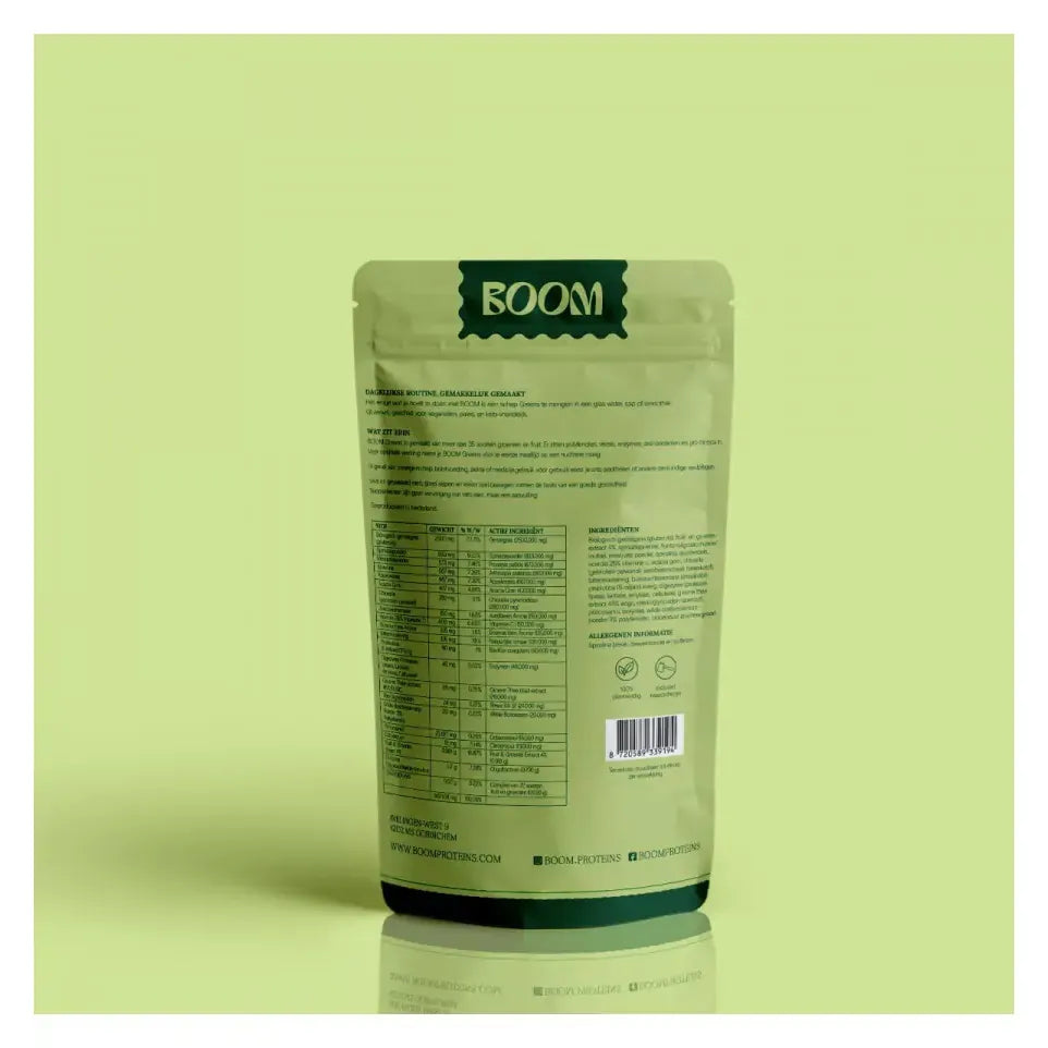 Boom Groenemorgen Greens 270 gram