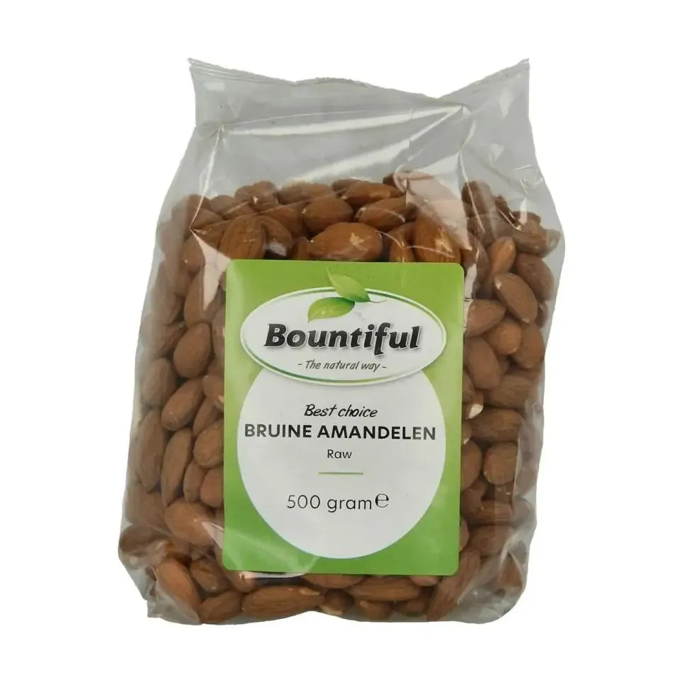 Bountiful Amandelen bruin 500 gram