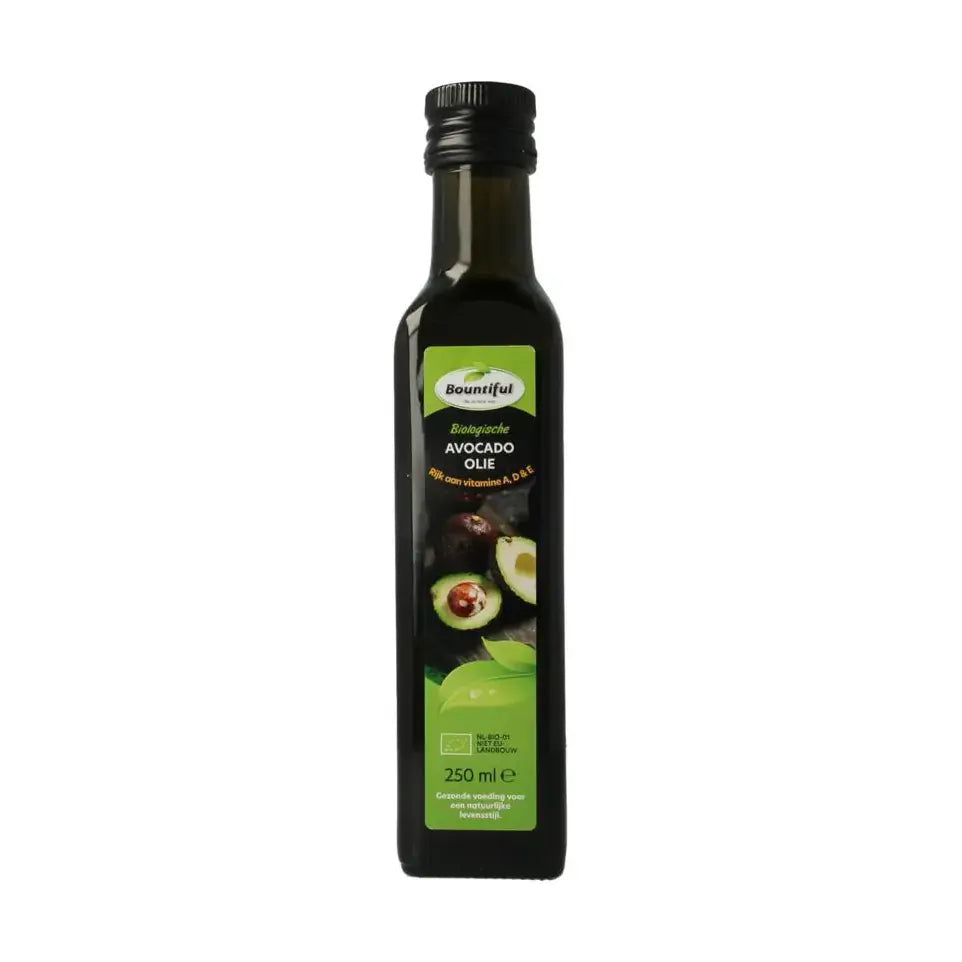 Bountiful avocado olie biologisch 250 ml