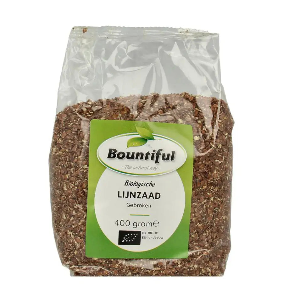 Bountiful Lijnzaad gebroken 400 gram