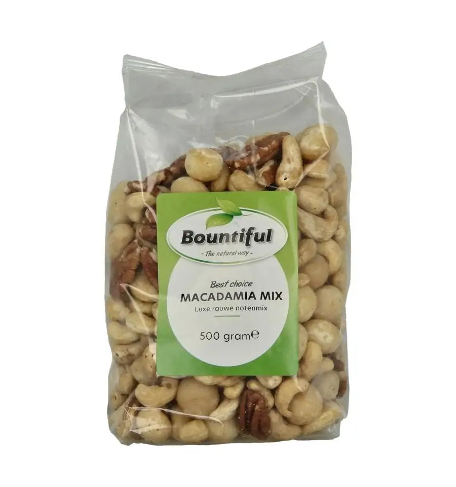 Bountiful Macadamia mix 500 gram