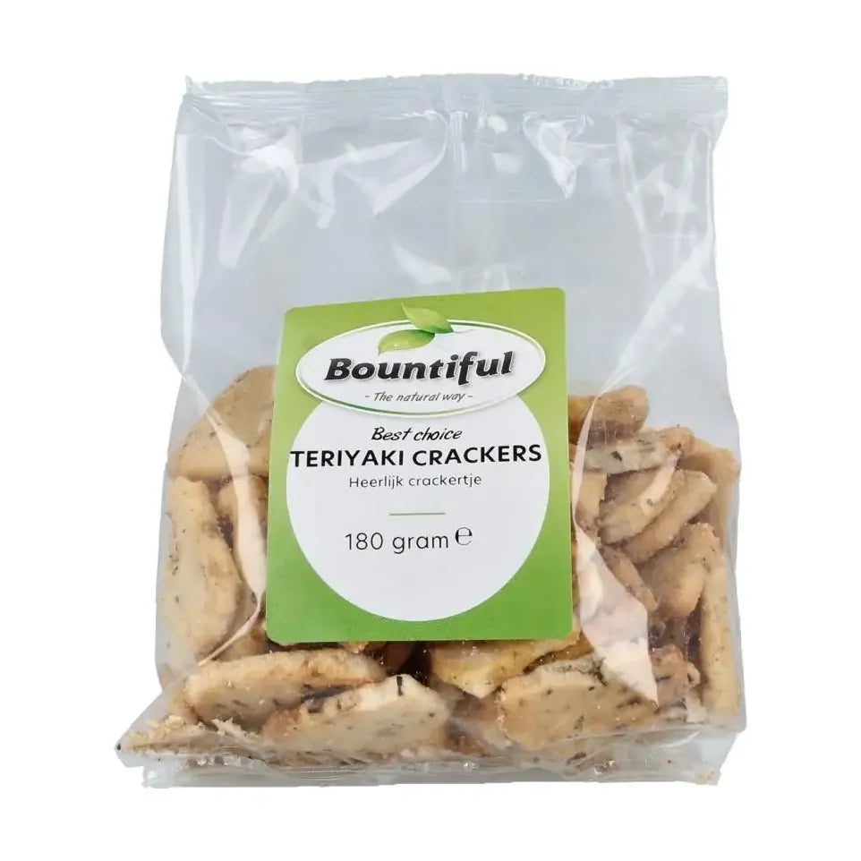 Bountiful Teriyaki crackers 180 gram