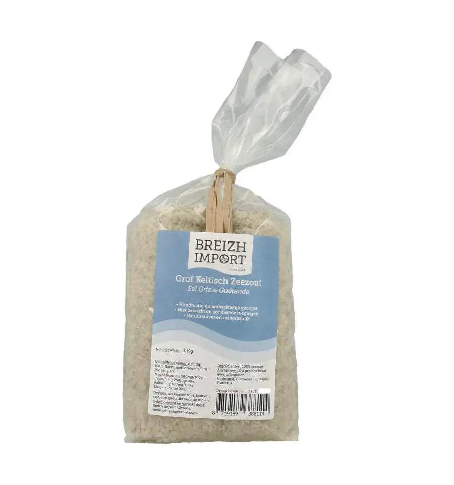 Breizh Import Grof keltisch zeezout 1 kg