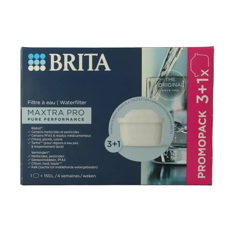 Brita Maxtra pro pure performance 3+1 4 stuks