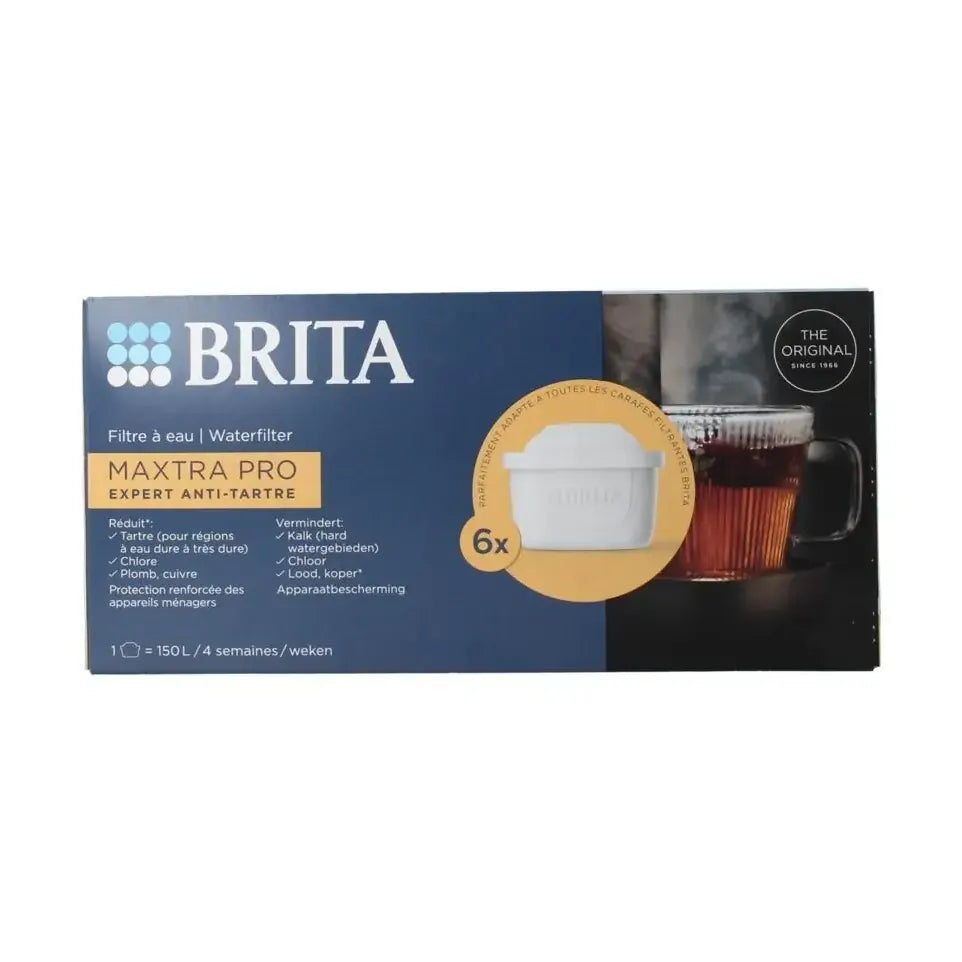Brita Waterfilterpatroon maxtra pro kalk expert 6-pack 6 stuks
