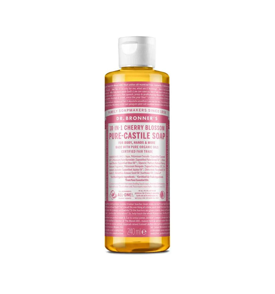 Dr Bronners Liquid soap cherry blossom 240 ml