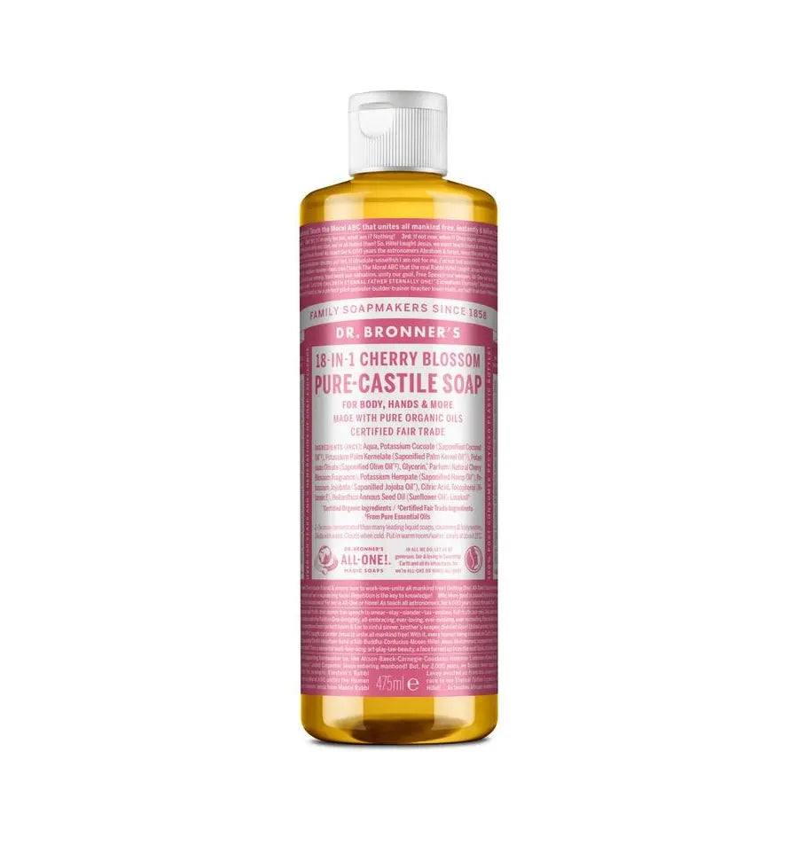 Dr Bronners Liquid soap cherry blossom 475 ml