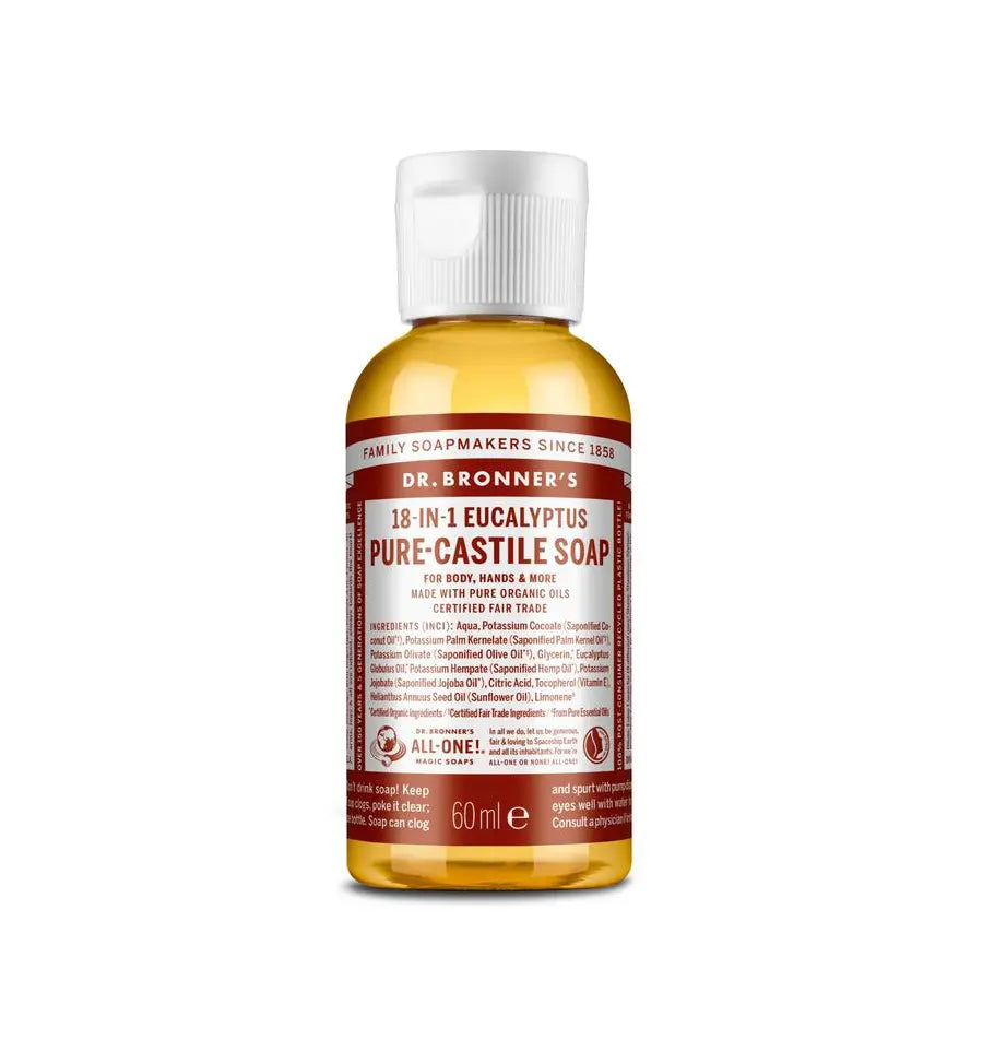 DR Bronners Liquid soap eucalyptus 60 ml