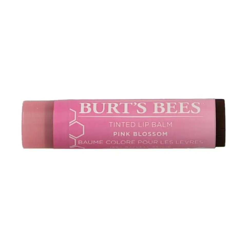 Burts Bees Getinte lippenbalsem Pink blossom 4,3 gram