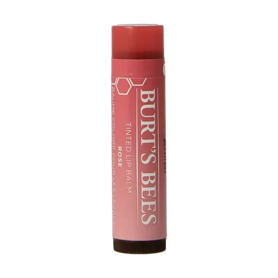Burts Bees Getinte lippenbalsem rose 4,3 gram
