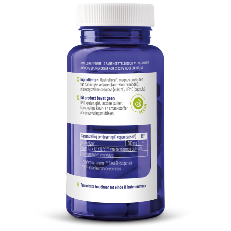 Vitakruid Symflora femme 90 vcaps