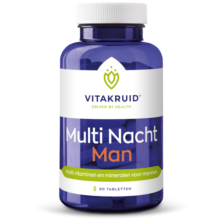 Vitakruid Multi Nacht Man Tabletten