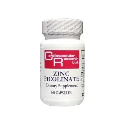 Cardio Vasc Res Zink picolinaat 25 mg 60 capsules