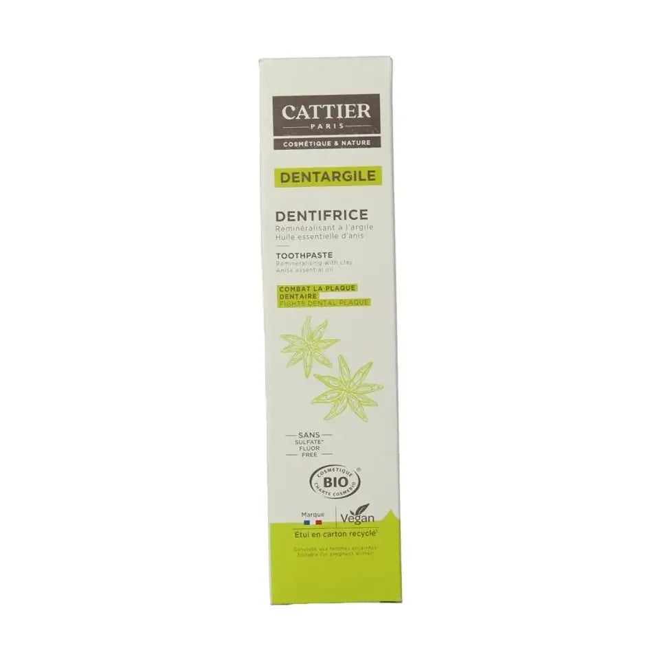 Cattier Tandpasta anijs 75 ml