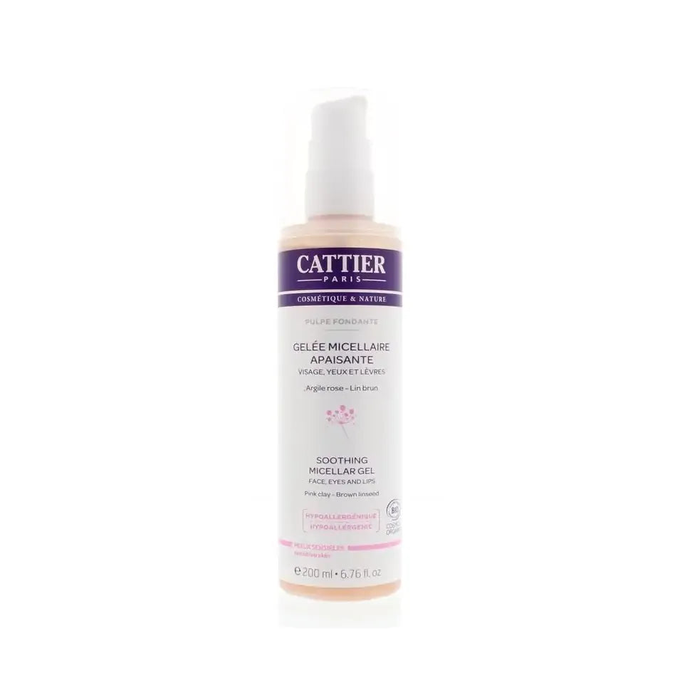 Cattier Verzachtende micellair gel gevoelige huid 200 ml