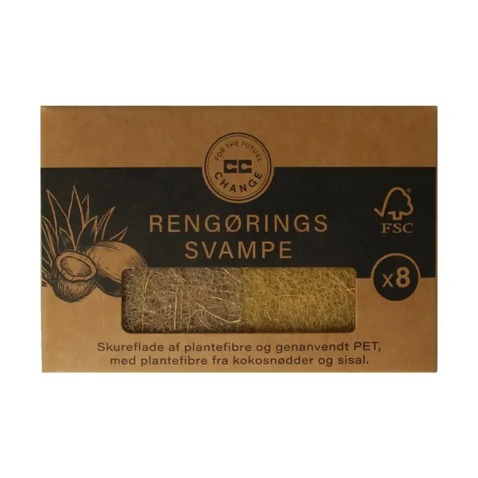 CC Hansen Kleine schuursponsjes plantenvezels uit kokosnoot 8