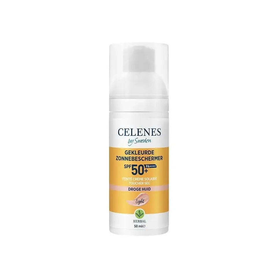 Celenes Herbal dry touch tinted light fluid SPF50+ 50 ml